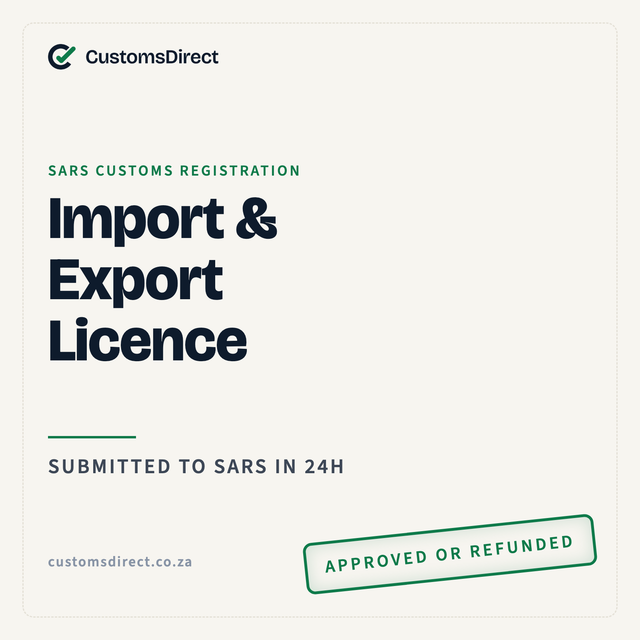 Import and Export Licence