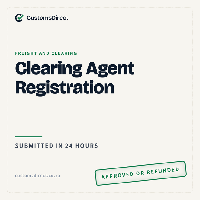 Clearing Agent Registration